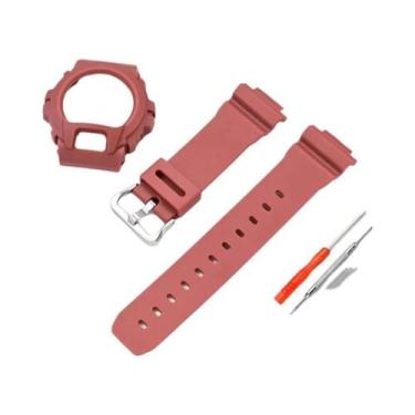 Imagem de Pulseira De Relógio Esportivo Masculino À Prova d'Água Em Resina Para 
