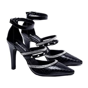 Imagem de Sapato Social Feminino TORRICELLA MICHELLE - 67014 (34, Preto)