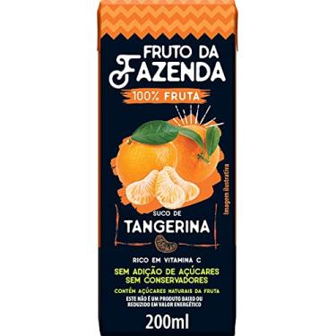Imagem de Suco Fruto da Fazenda Tangerina 200 ML Sem Adição de açúcares