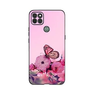 Imagem de Para Moto G9 Power Case Capa de telefone de silicone pintada de gato bonito para Motorola Moto G9 Power Amortecedor de TPU macio para Moto G 9 Power Funda, Café, Para Moto G9 Power