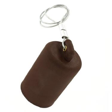 Imagem de Leviton 17P22-H fêmea, tampa protetora, para série 17, grau industrial, conector tipo cam, marrom