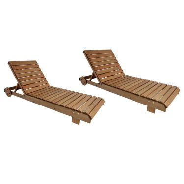 Imagem de Conjunto 2 Espreguiçadeiras Long Rio Ref. 0102 VivaLigna