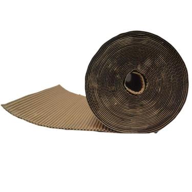 Imagem de Papelão Ondulado Artesanato Forração Bobina 40Cm X 10Mts