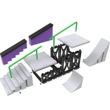 Imagem de Tech Deck - Skate De Dedo Conj De Rampas Nyjah Skatepark