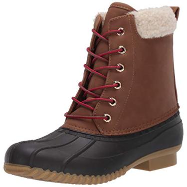 Imagem de Tommy Hilfiger Bota de Chuva Russel Feminina, Marrom, 6