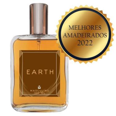 Imagem de Perfume Earth 100ml - Melhor Amadeirado Masculino 2022 - Essência Do B