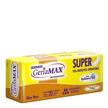 Imagem de Absorvente Geriátrico Geriamax Com 20 Unidades
