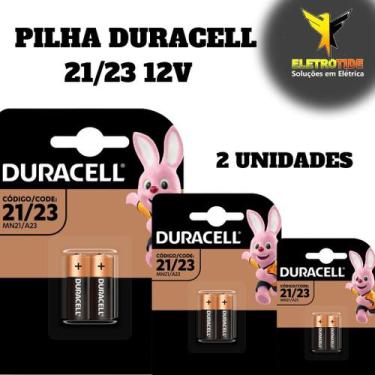 Pilha Alcalina Mn21 23 A23 12v Duracell 2u Kit 3 - Pilhas - Magazine Luiza