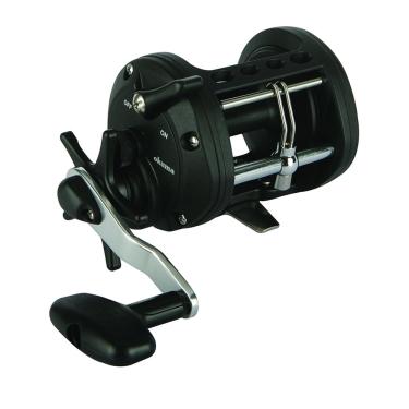 Imagem de Okuma CLX-200La Classic Levelwind Star Drag Casting Carreel, 200 molinete, 4.1: Relação de engrenagem, Taxa de recuperação de 58,4 cm, Arrasto máximo de 5,4 kg, ambidestro, preto
