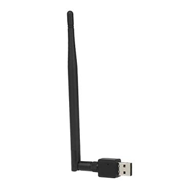 Imagem de LUGU 600 Mbps Sem Fio Adaptador USB WiFi Dongle 2.4 GHz Rede LAN Cartão 802.11b / g/n Padrão com 2dBi Destacável para Desktop PC Portátil computadores