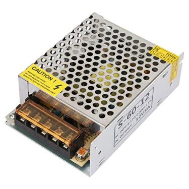 Imagem de S-60W-12 Interruptor de LED Entrada de fonte de alimentação AC110V-220V Saída DC12V 5a Drivers de comutação de energia Transformador ultra fino Adaptador de iluminação Equipamento industrial para rádi