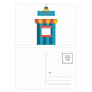 Imagem de Incrível conjunto de cartão postal com ilustração de bilhetes de parque, cartão de felicitações de aniversário