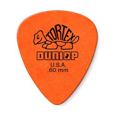 Imagem de Jim Dunlop Palhetas de guitarra padrão laranja de 0,60 mm, pacote com 36 (418B.60)