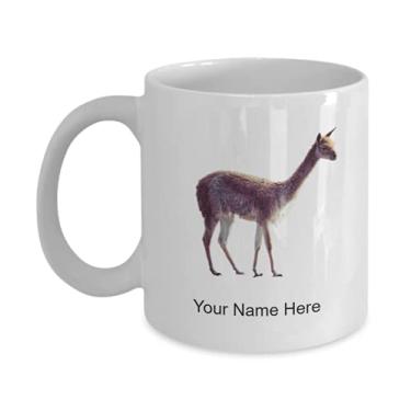 Imagem de Caneca Vicunas personalizada, copo de café Vicunas, ideia de presente Vicunas, copo de café personalizado Vicunas, caneca de café personalizada Vicunas - Caneca de café de 325 ml