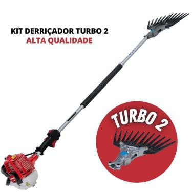 Imagem de Derriçadeira Profissional Para Fazendas de Café com Motor Kawashima M-260 Plus 26cc Gas...