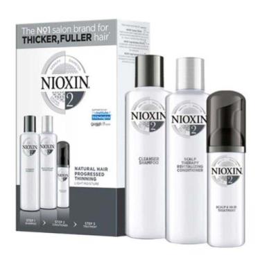 Imagem de Nioxin Loyalty Kit Sistema 2 - Shampoo + Condicionador + Leave-In