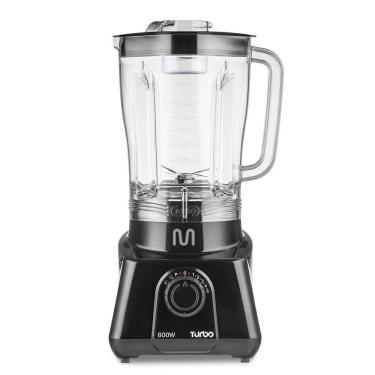 Imagem de Liquidificador Turbo 2,6L 5 Velocidades 800W 127V Multi Preto- LQ801