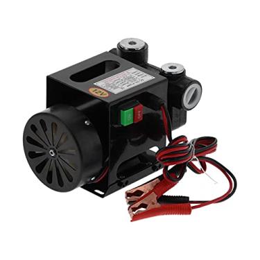 Imagem de Bomba de transferência de combustível elétrica autoescorvante DC Motor de transferência de combustível veículo bombeamento dispositivo de transporte para veículos bomba de construção (DC12V)