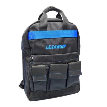 Imagem de Mochila para Ferramentas Soft com 6 Bolsos em Poliéster Impermeável - Gedore 091050