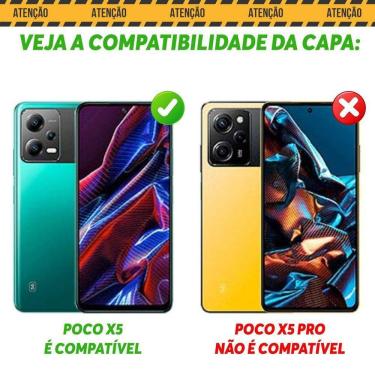 Imagem de Capa Capinha Case Para Poco X5 Normal 5G - Protetora Militar