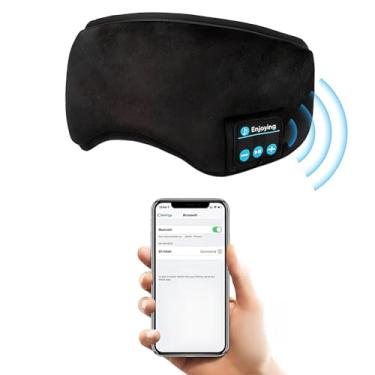 Imagem de Máscara de Sono Para Viagem Música Bluetooth Máscara de Olho Para Dormir (preto)