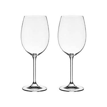 Imagem de 2 Taças de Cristal Para Vinho Tinto 450 ml Gastro/colibri Bohemia