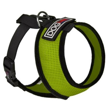 Imagem de Dogline Arreio de malha de nylon, grande, verde limão