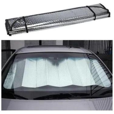 Imagem de Protetor Solar Parabrisas Quebra Sol Painel Carro 129 X 60Cm