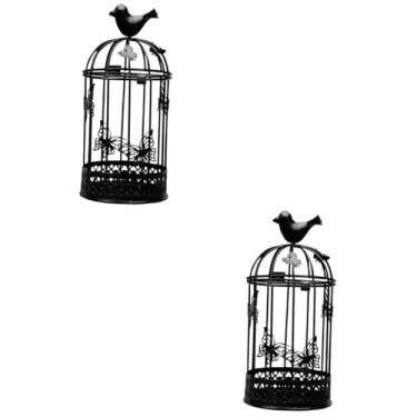 Imagem de 2 Unidades castiçal tealight castiçal metálico decoração de casa Decorações clássicas para casa castiçais decoração vintage castiçal de ferro candelabro Natal decorar pote de vela