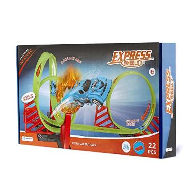 Imagem de Pista de Corrida Super Track com Loop e Carrinho Express Wheels Multikids - BR1016