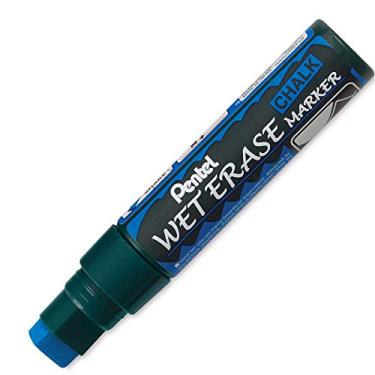 Imagem de Pentel Marcador de giz Wet Apase, azul jumbo (SMW56-C)