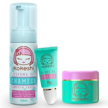 Imagem de Kit Hidratação e Limpeza Facial Kokeshi