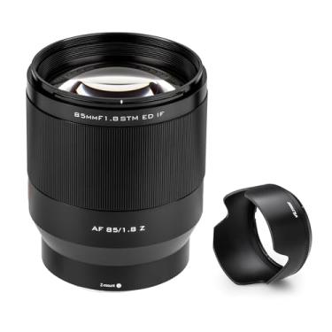 Imagem de Viltrox Lente Prime de 85 mm F1.8 Z-Mount Autofocus Full Frame para câmeras Nikon Z-Mount Mirrorless ZFC Z30 Z50 Z5 Z6 Z6II Z7 Z7II Z8 Z9 (preto)