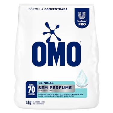 Imagem de OMO Lavanderia Pro Clinical detergente em pó hipoalergênico 4 kg