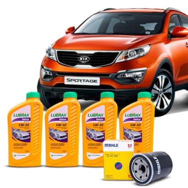 Imagem de Kit Troca de Oleo 5w30 e Filtro Kia Sportage 2.0 16v 4x4 2012 a 2016
