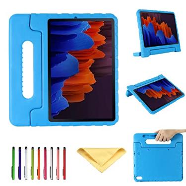 Imagem de UUcovers Capa infantil para Samsung Galaxy S8 Plus 2022/S7 FE 2021/S7 Plus 2020 (SM-X800/X806/T730/T733/T736/T738/T970/T975/T976) de 12,5 polegadas com suporte dobrável EVA Capa de espuma