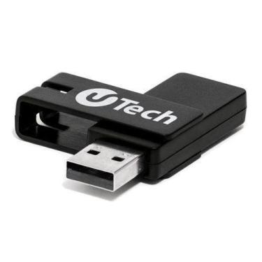 Imagem de Pen Drive U-Tech 4gb Preto Capa De Protecao