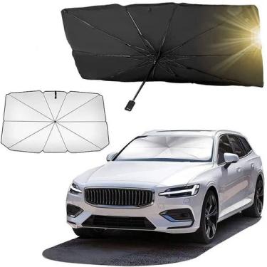 Imagem de Protetor Solar Parabrisa Parasol Veicular Tapa Painel Portatil Proteca