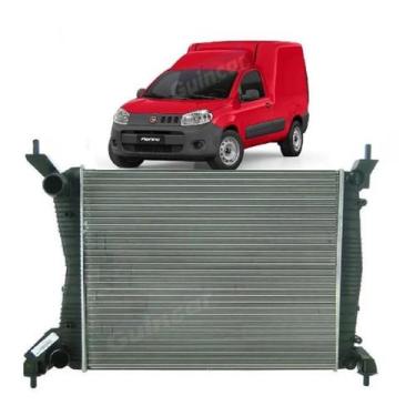 Imagem de Radiador Fiat Fiorino 2014 2015 2016 2017 Modelo Valeo - NOTUS