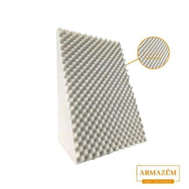 Imagem de Travesseiro Triangular Anti Refluxo Suave Encosto - Armazém das espuma