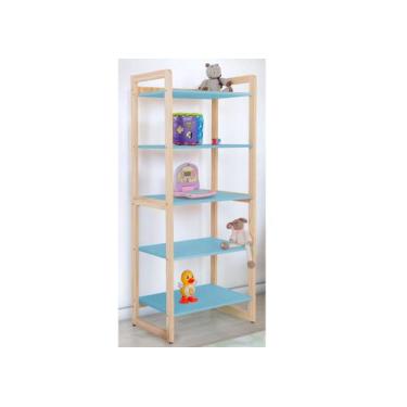 Imagem de Estante Multiuso Organizadora Infantil com Prateleiras de Madeira - Qu