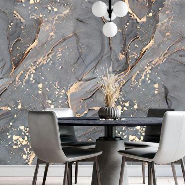 Imagem de Papel De Parede Adesivo Mármore Carrara Várias Cores 3m - Colaí Adesiv