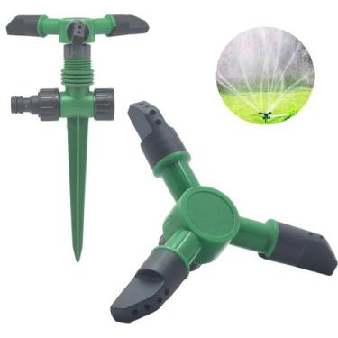 Imagem de Kit 10X Aspersor Irrigador Para Grama Jardim 360 Graus Auto - Kadê