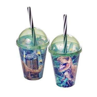 Imagem de Copo Suco e Refrigerante Dinossauro Jurassic World 280ml - 1 unidade -