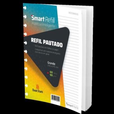 Imagem de Refil Pautado Para Caderno Inteligente 60 Folhas - 11 discos - Editora