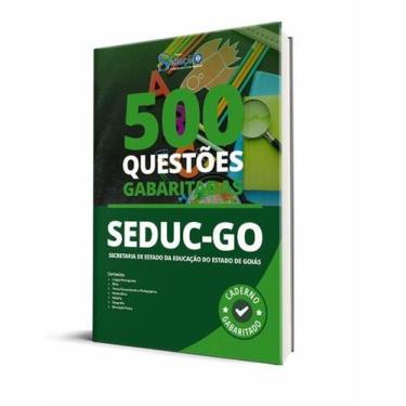 Imagem de Caderno de Questões SEDUC-GO - 500 Questões Gabaritadas - Editora Solu