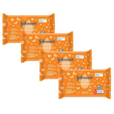 Imagem de Kit Johnson's Baby Toalhinhas Limpeza e Suavidade 176 unidades
