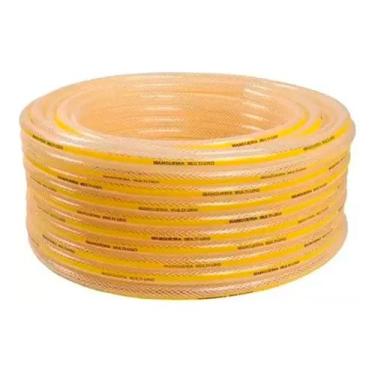 Imagem de Mangueira Uso Geral Trançada Ultra Forte 3/8 Rolo 50 Metros - Gasflex