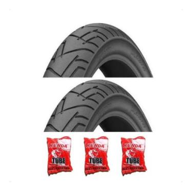 Imagem de Par Pneu Bike Levorin Praieiro Aro 26x1.95 + 3 Camaras Kenda, Praieiro