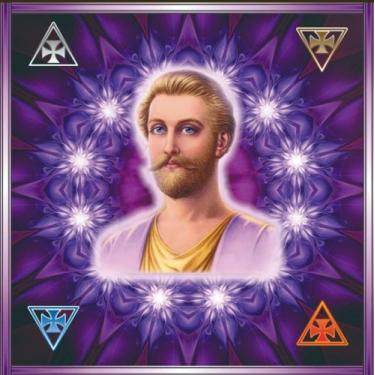 Imagem de Toalha Saint Germain Em Veludo + Presente - Loja do taro